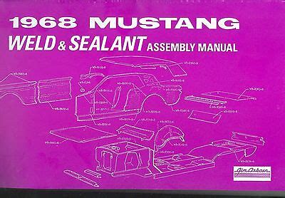 1968 mustang sheet metal diagram|1968 mustang logo.